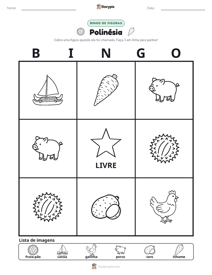 Bingo de Imagens