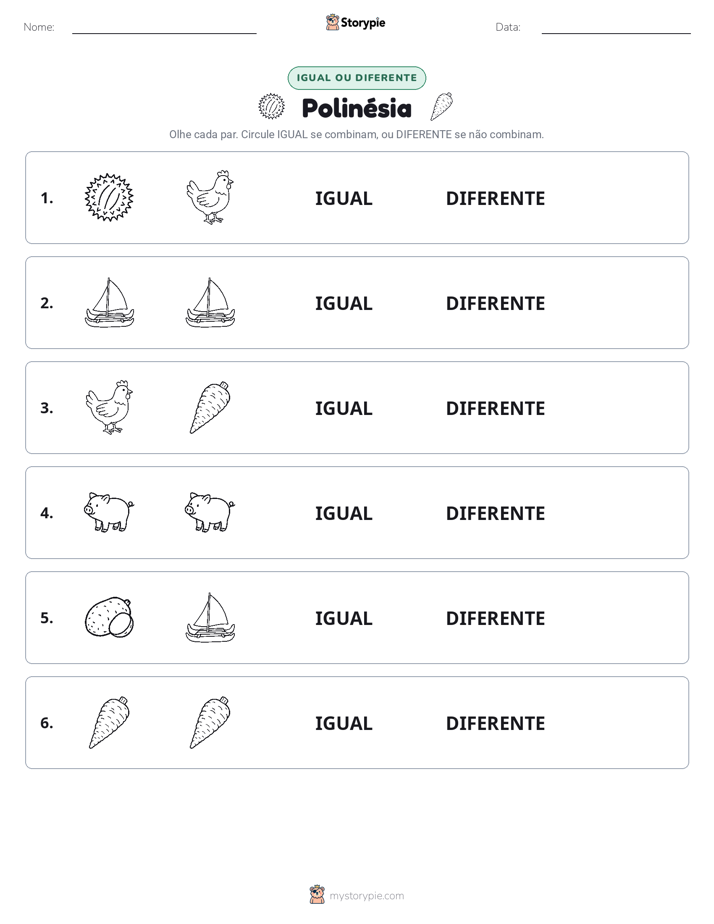 Igual ou Diferente