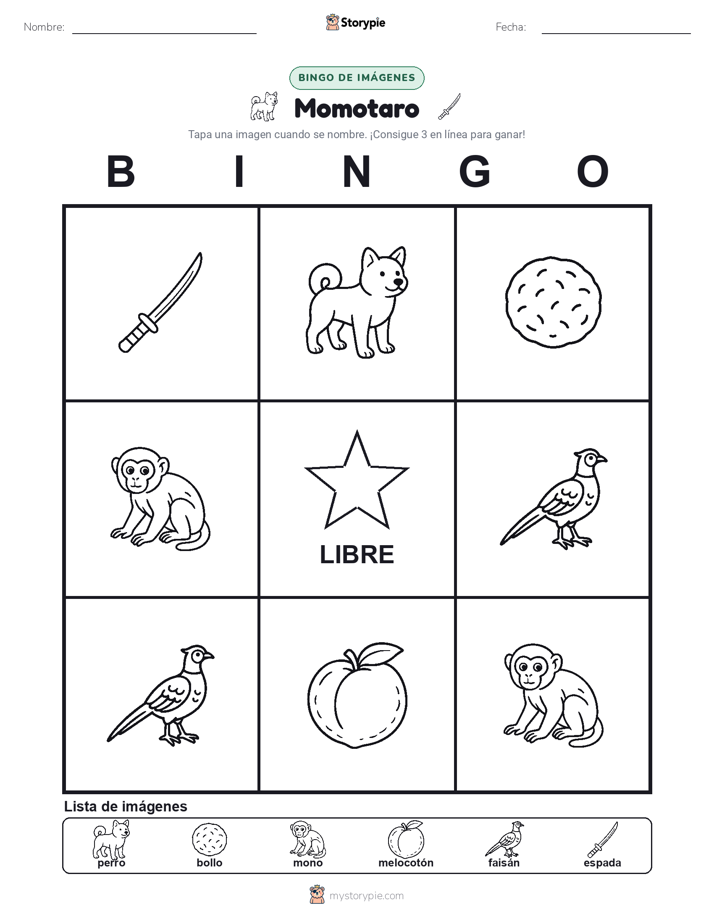 Bingo de Imágenes