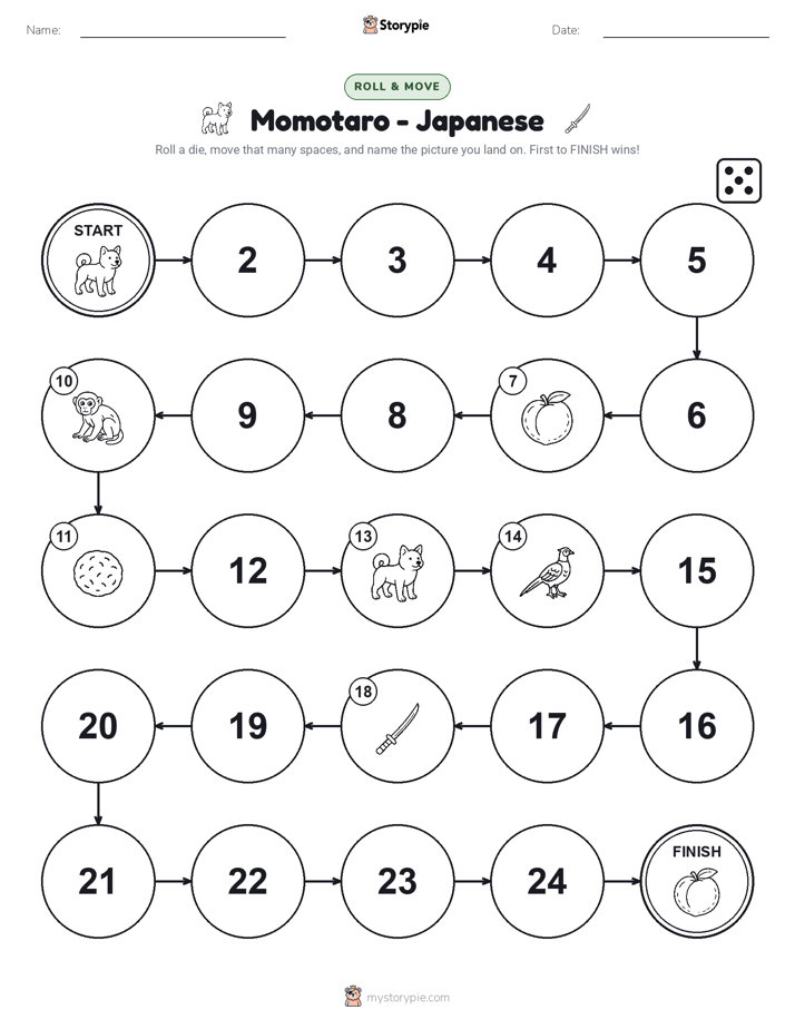 Roll & Move Game