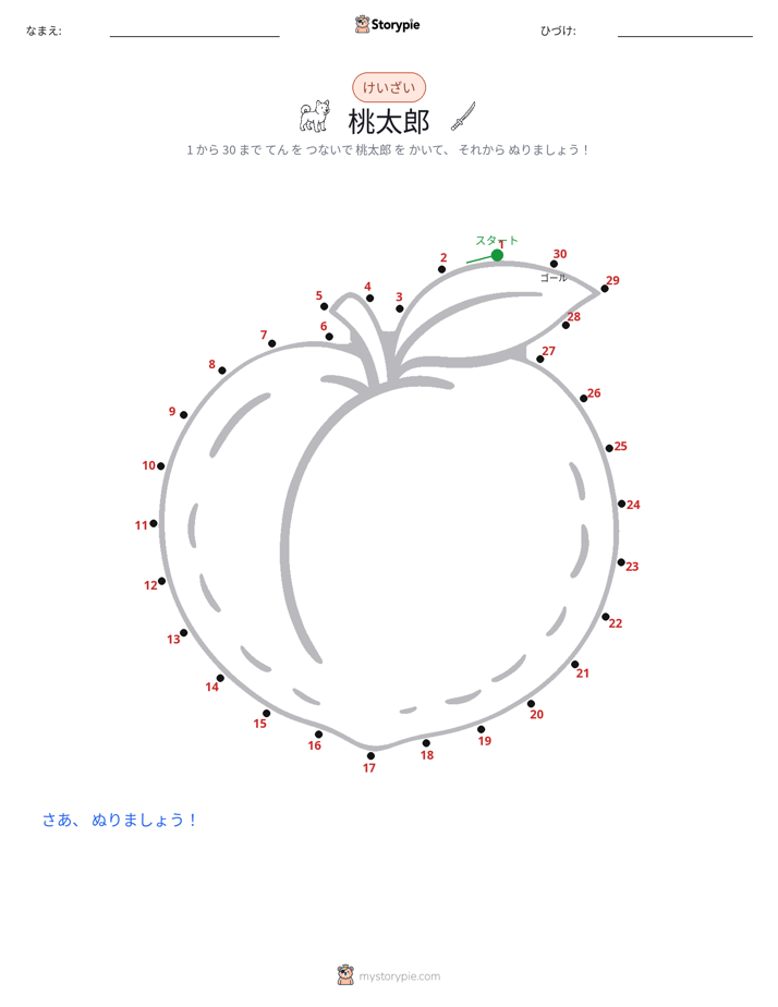 点つなぎ