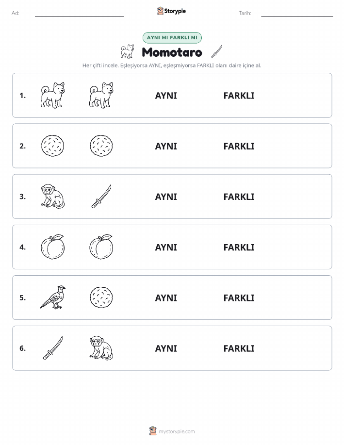 Aynı mı Farklı mı