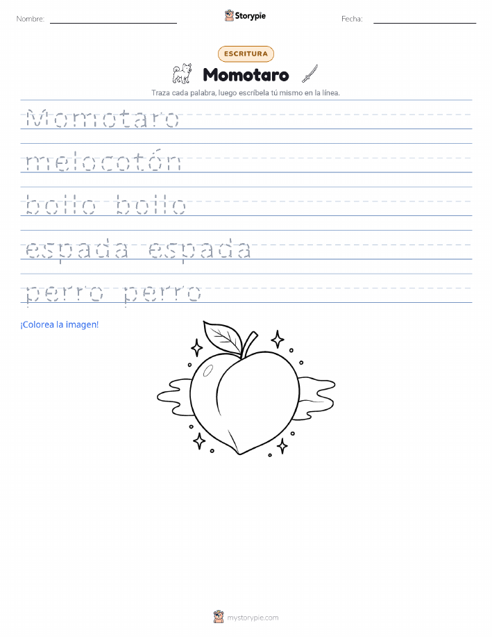 Práctica de Escritura
