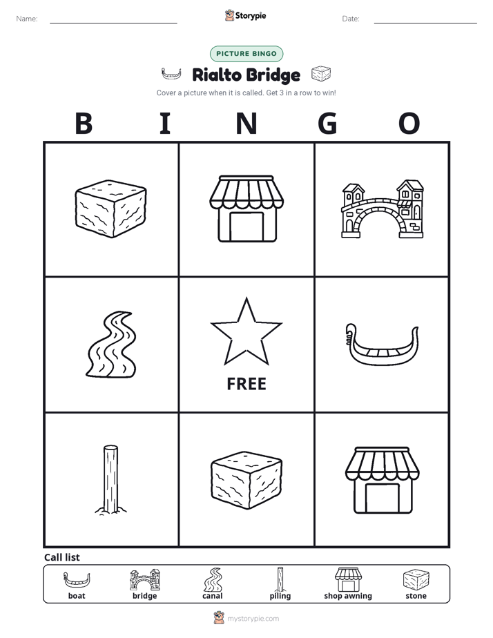 Picture Bingo