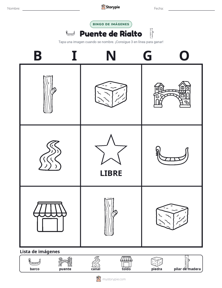 Bingo de Imágenes