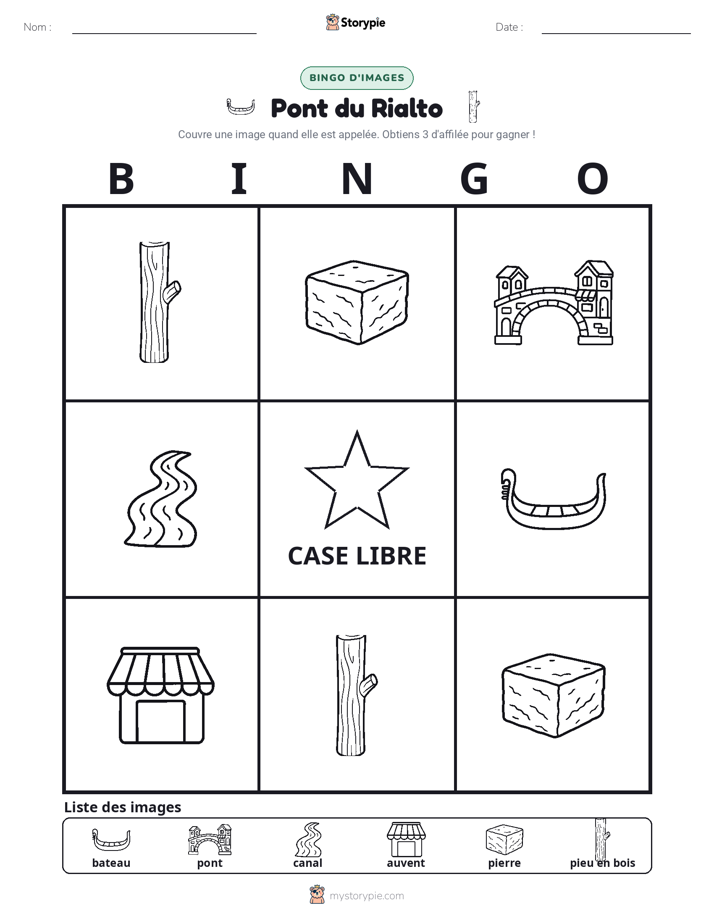 Bingo d'Images
