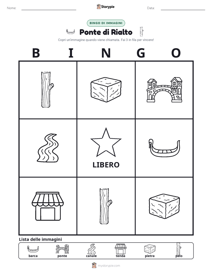 Bingo delle Immagini
