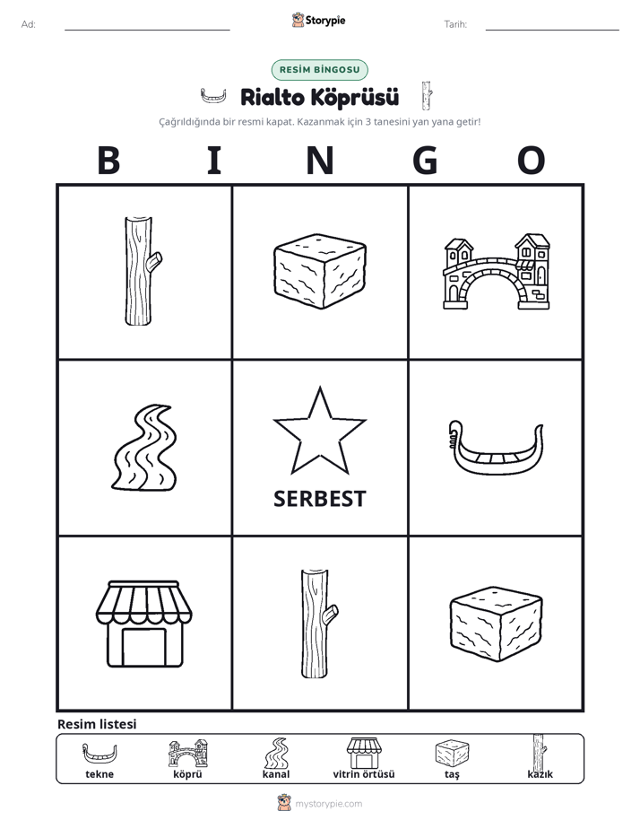 Resim Bingo