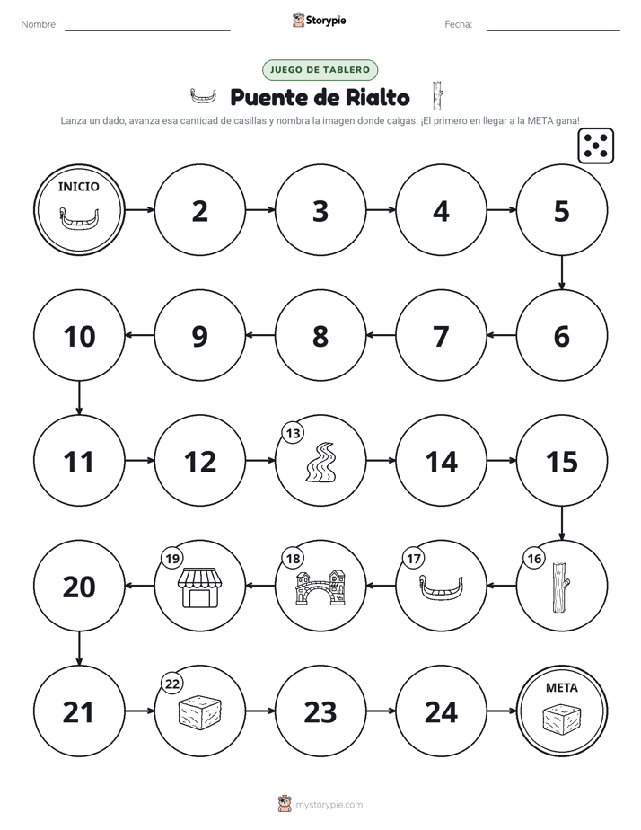 Juego de Rueda y Avanza