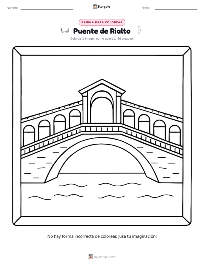 Página para Colorear
