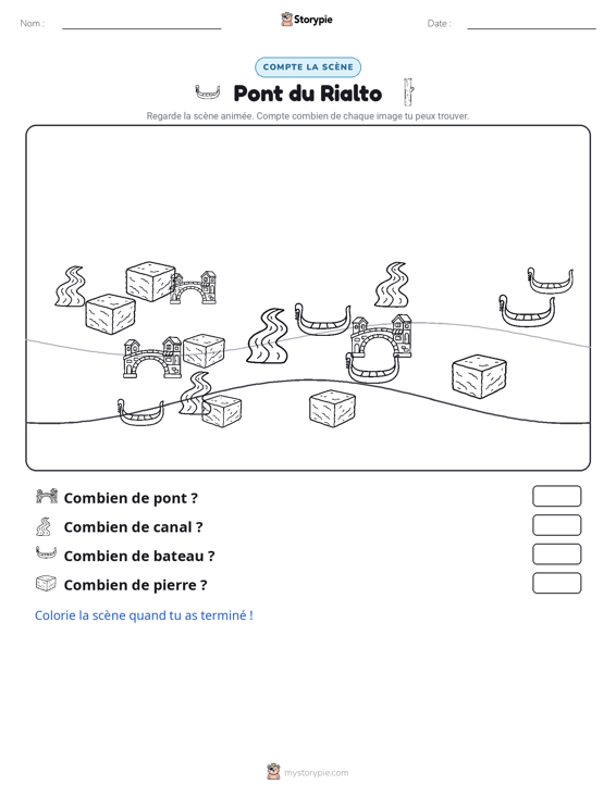 Scène de Comptage