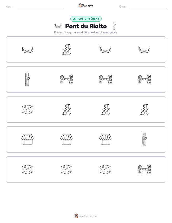 Celui qui ne correspond pas