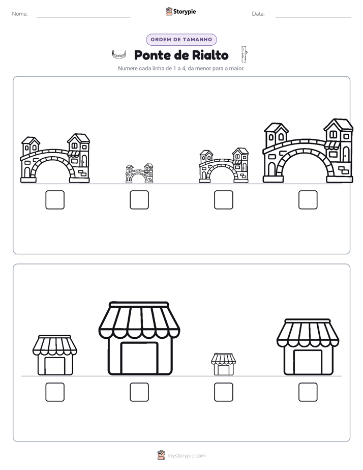 Ordem de Tamanho