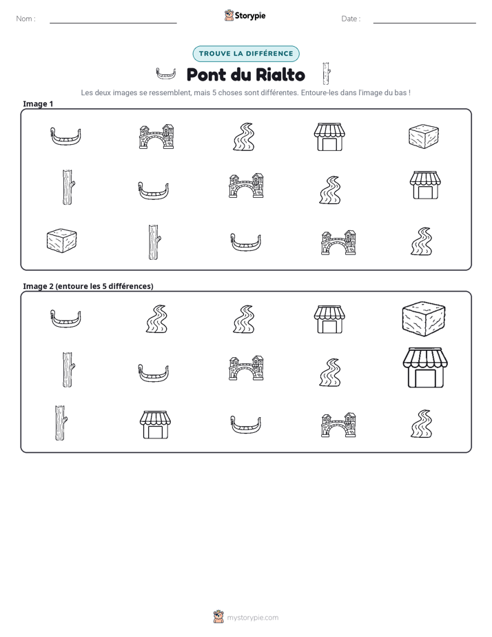 Trouvez les Différences