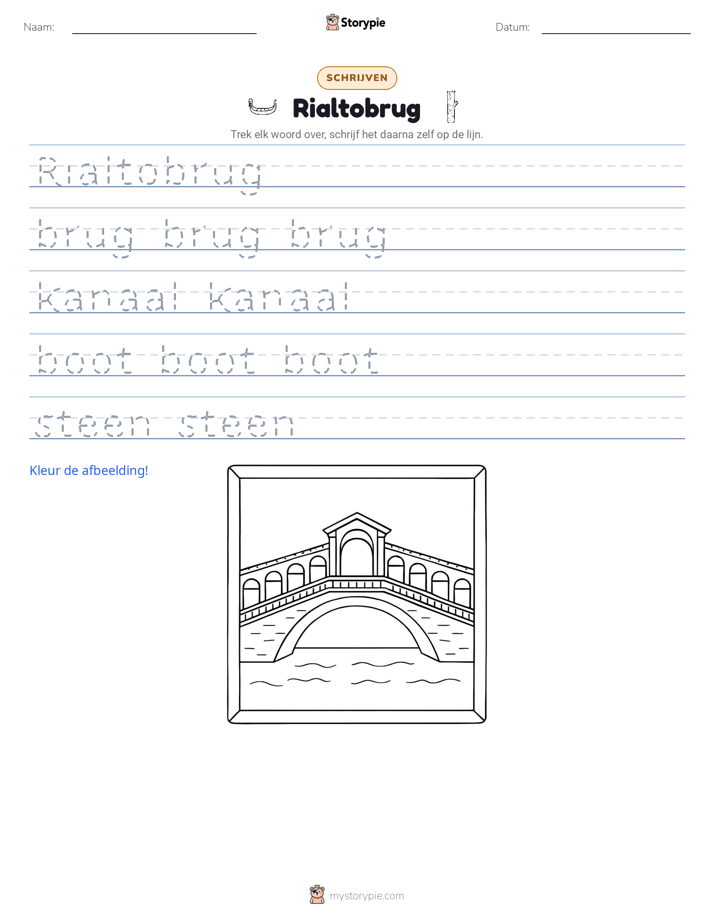 Schrijf Oefening