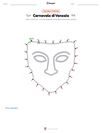 Anteprima della scheda stampabile di Carnevale di Venezia