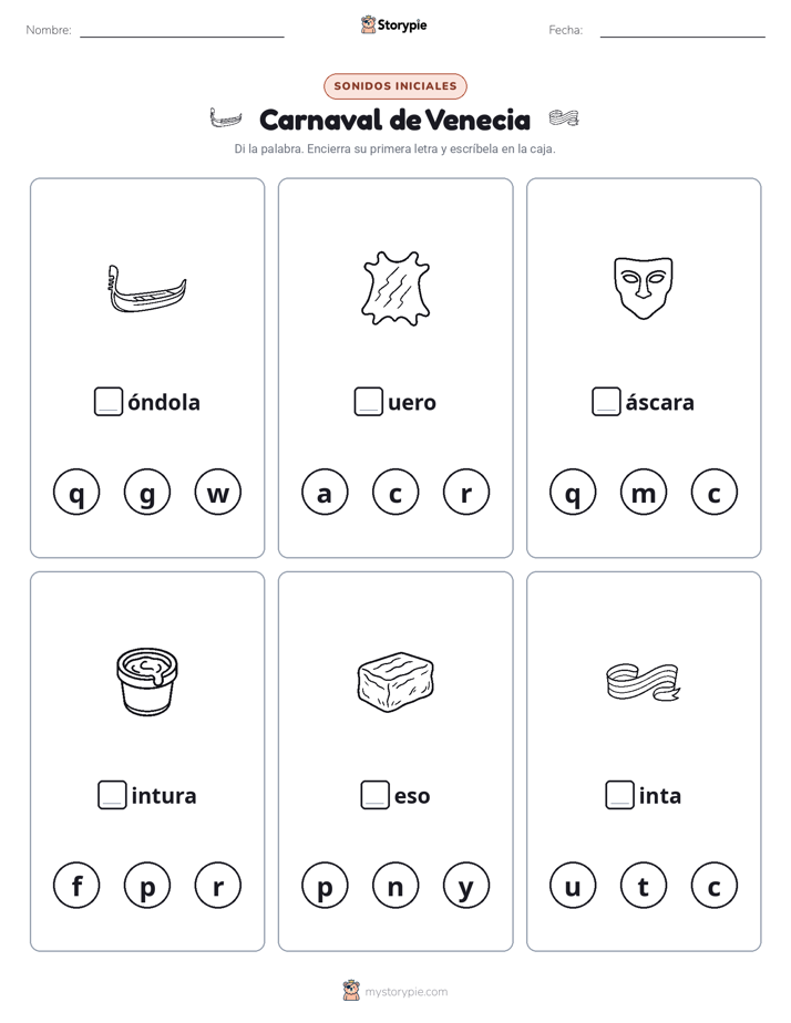 Sonidos Iniciales