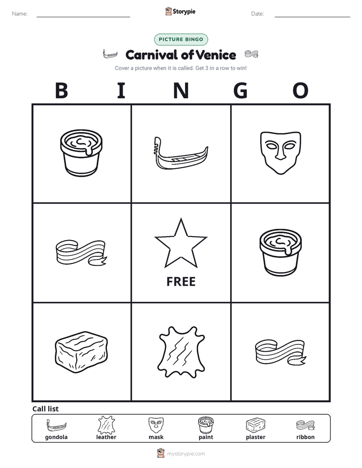 Picture Bingo