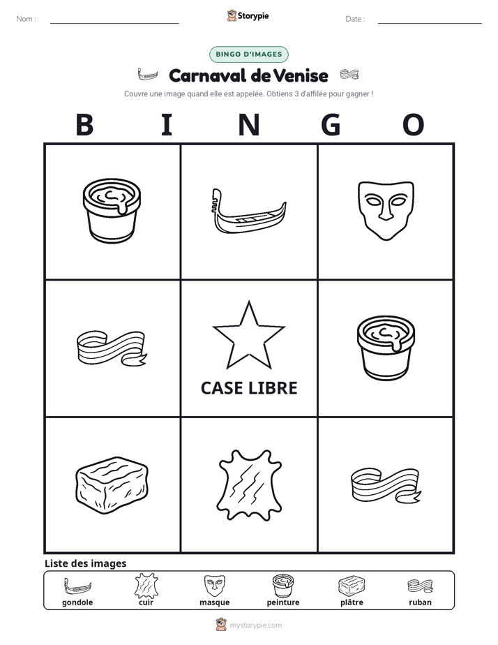 Bingo d'Images