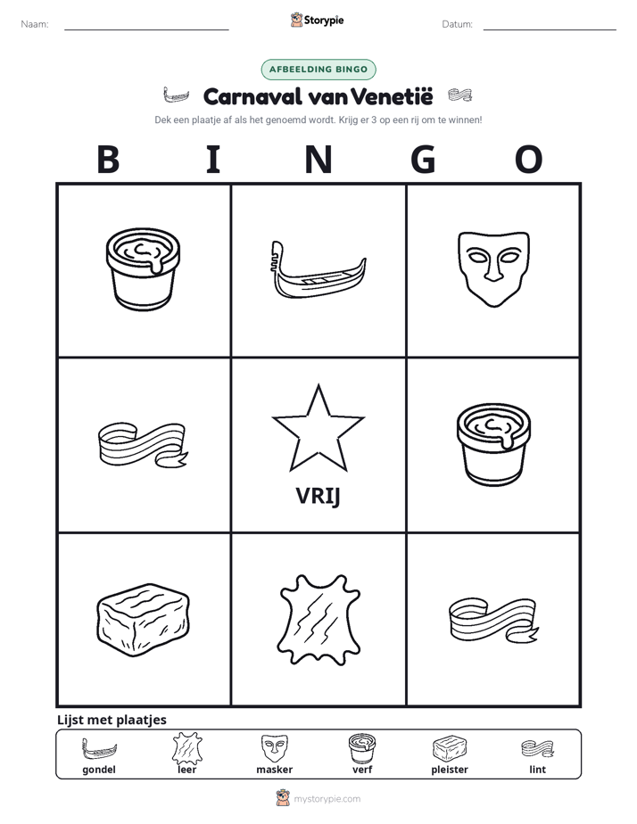 Afbeelding Bingo