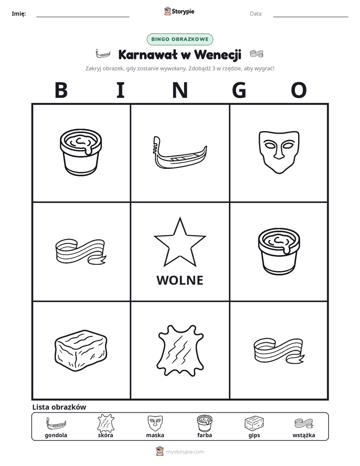 Bingo obrazkowe