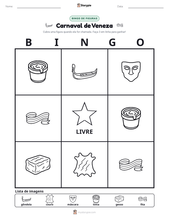 Bingo de Imagens