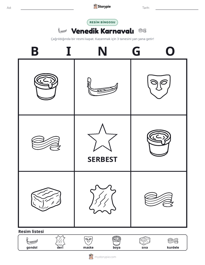 Resim Bingo