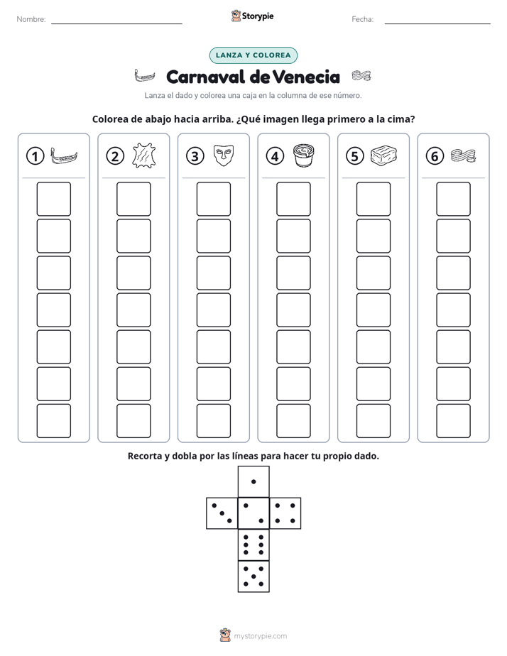 Rueda y Colorea