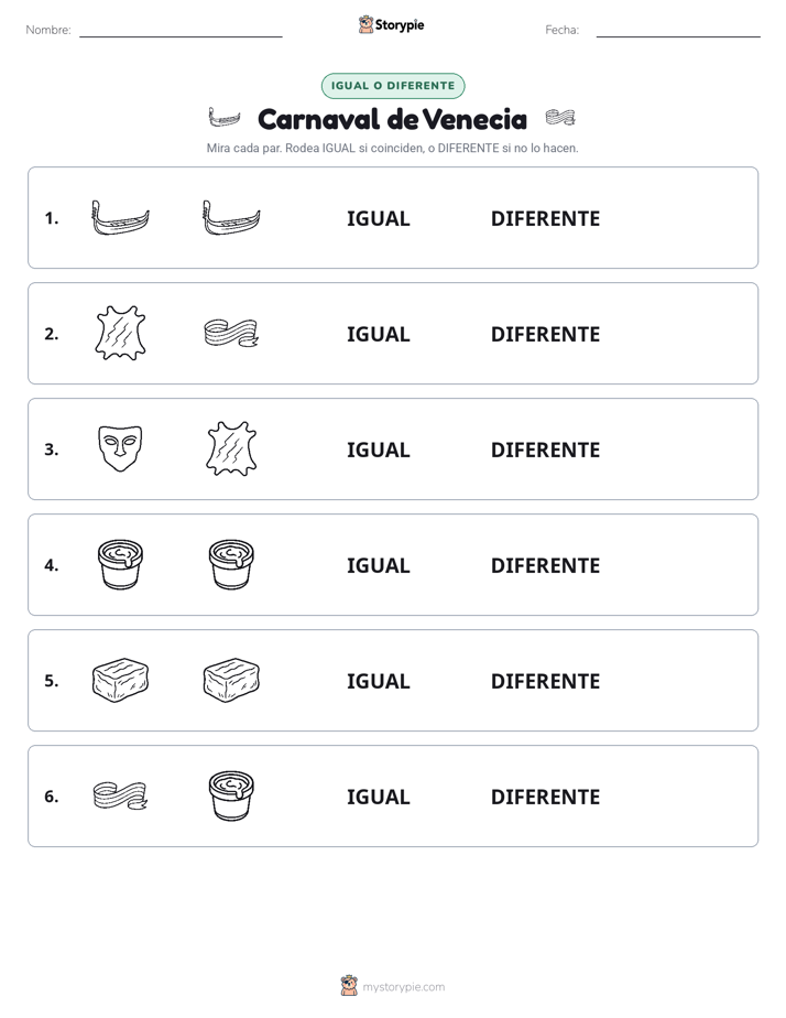 Igual o Diferente