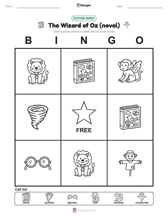 Picture Bingo