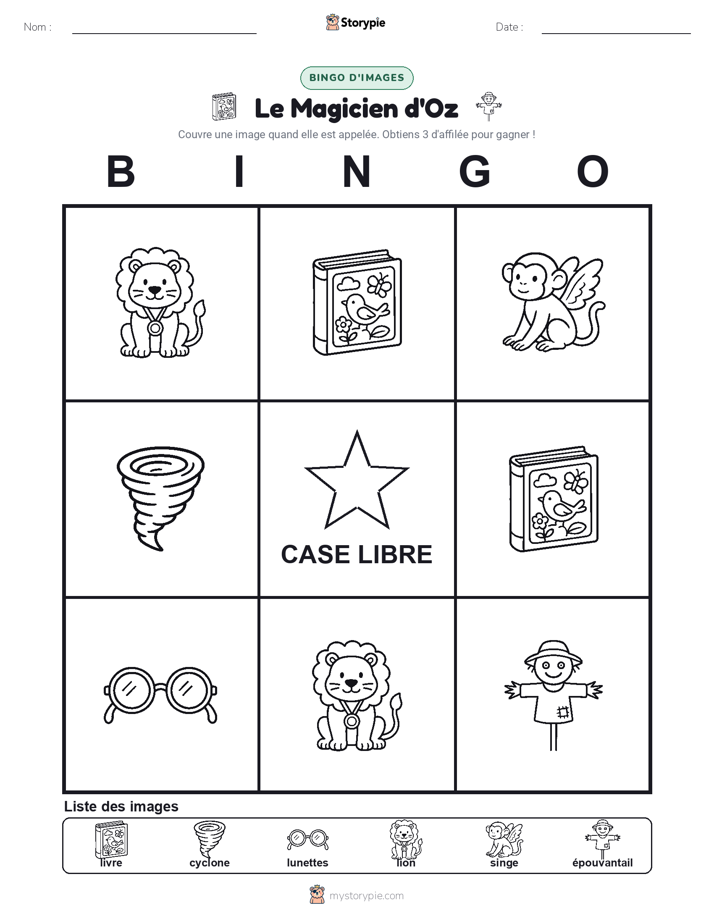 Bingo d'Images