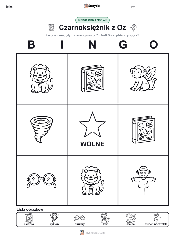 Bingo obrazkowe
