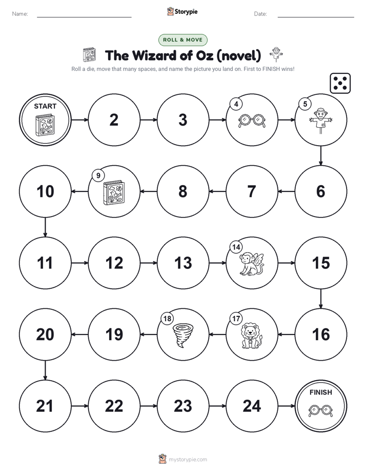 Roll & Move Game