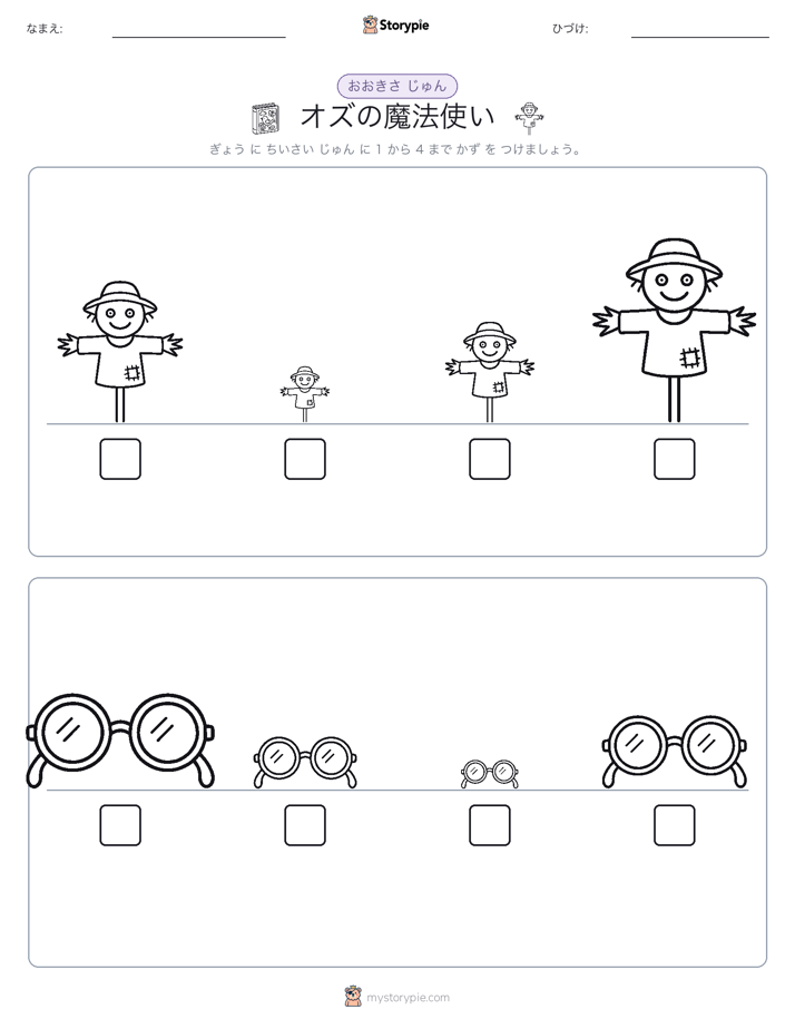 サイズ順
