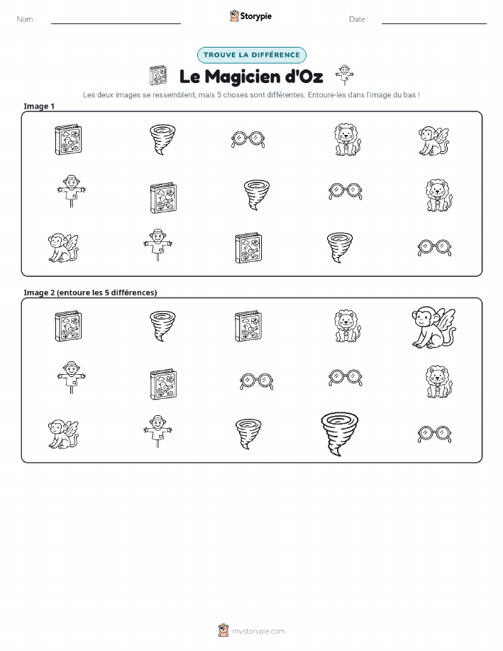 Trouvez les Différences