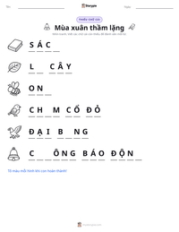 Xem trước tài liệu in sẵn Mùa xuân thầm lặng