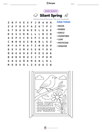 Silent Spring printable worksheet preview
