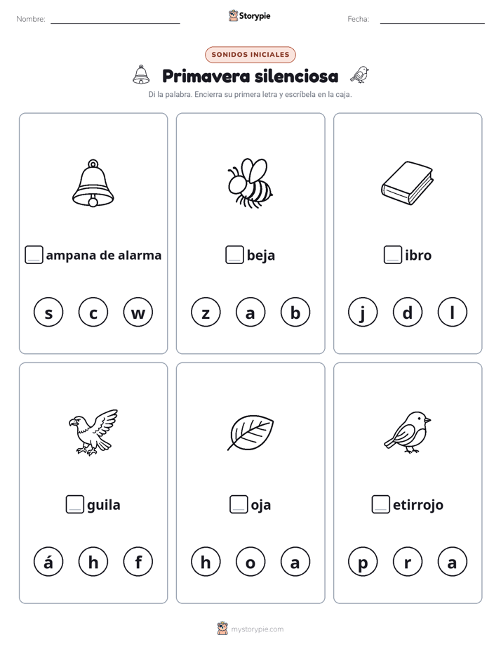 Sonidos Iniciales