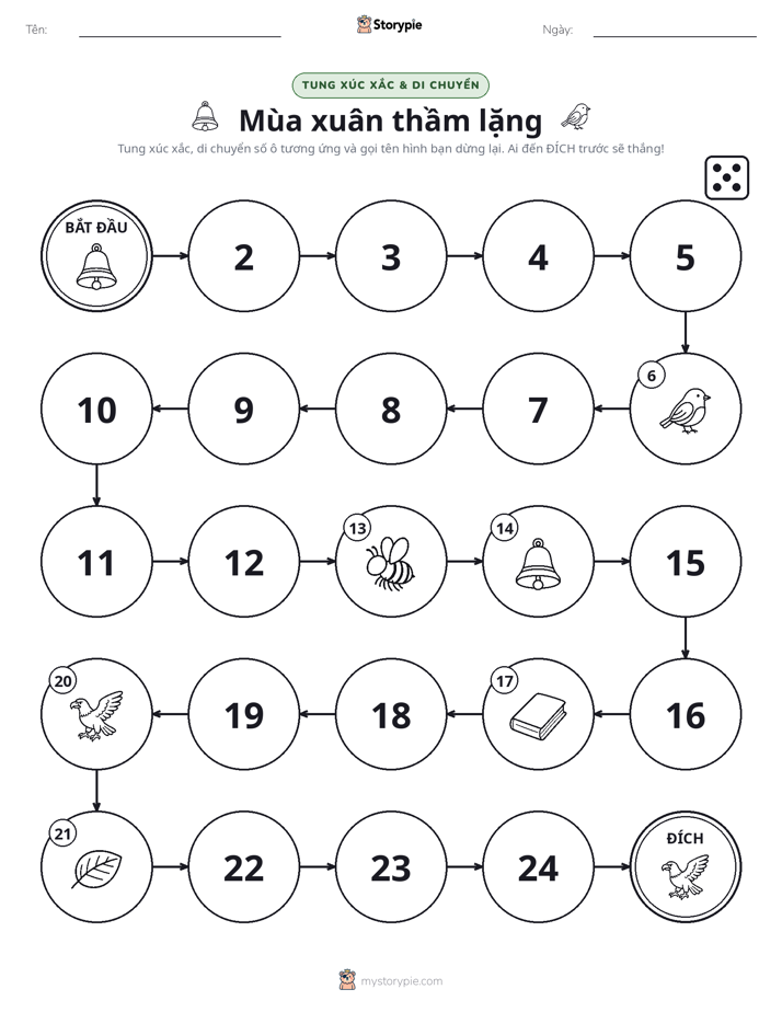 Trò Chơi Cuộn & Di Chuyển