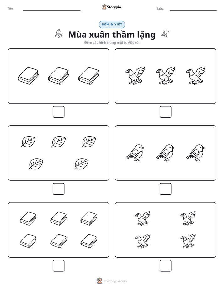 Đếm & Viết