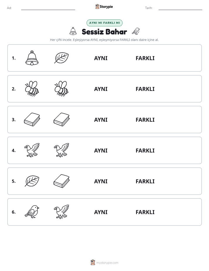 Aynı mı Farklı mı