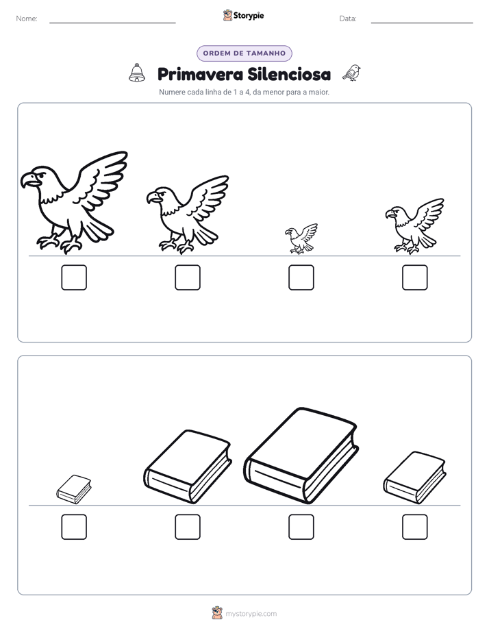 Ordem de Tamanho
