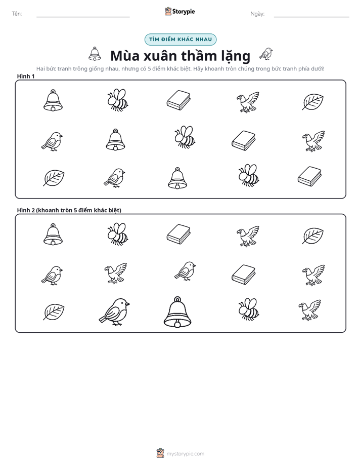 Tìm Sự Khác Biệt