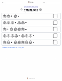 Vatandaşlık yazdırılabilir çalışma sayfası önizlemesi