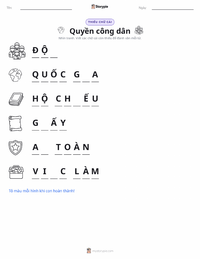 Xem trước tài liệu in sẵn Quyền công dân