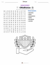 Anteprima della scheda stampabile di Cittadinanza