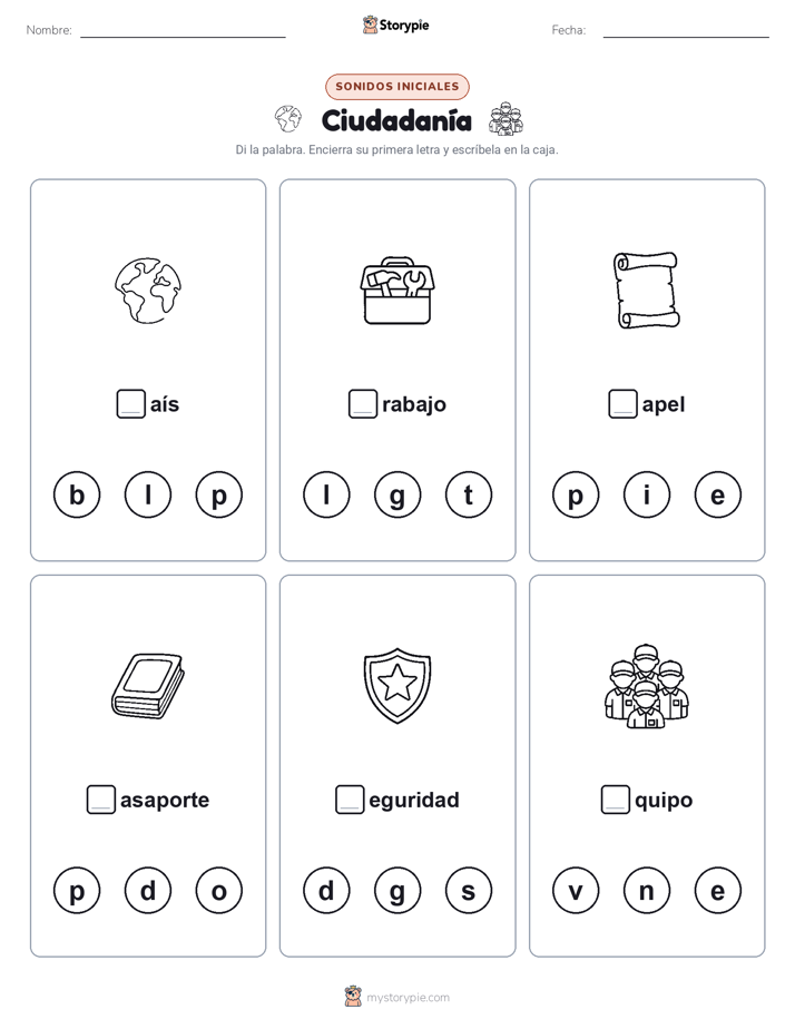 Sonidos Iniciales