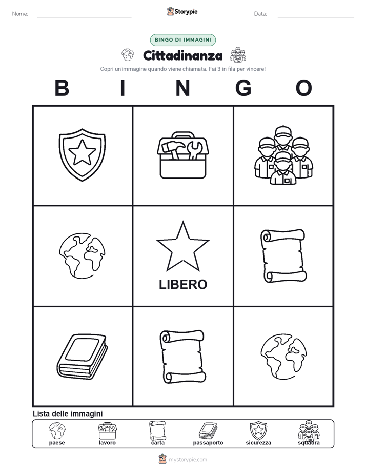 Bingo delle Immagini