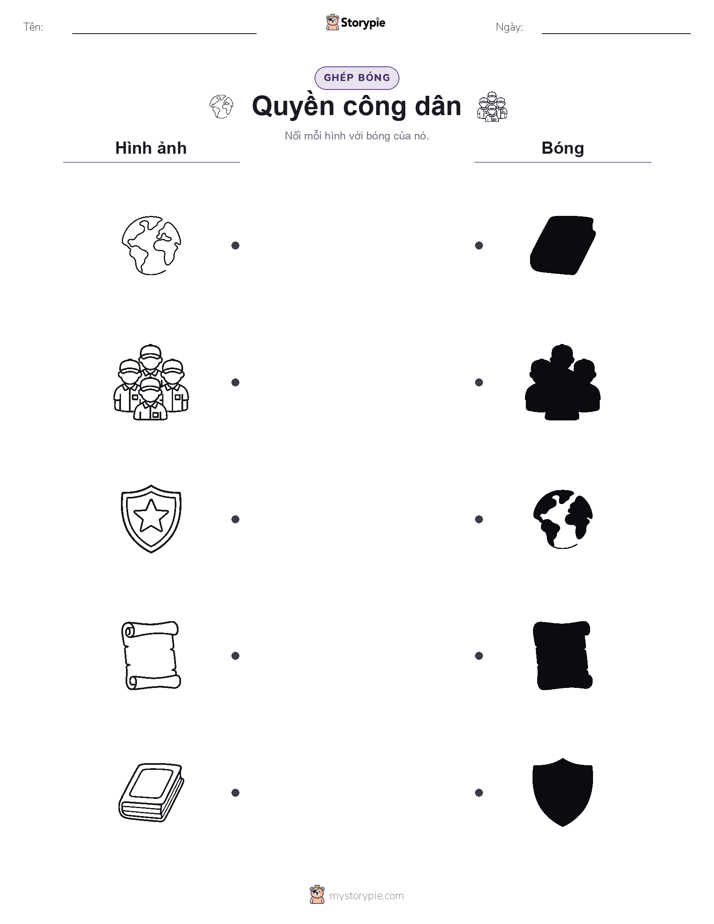 Ghép Hình Bóng