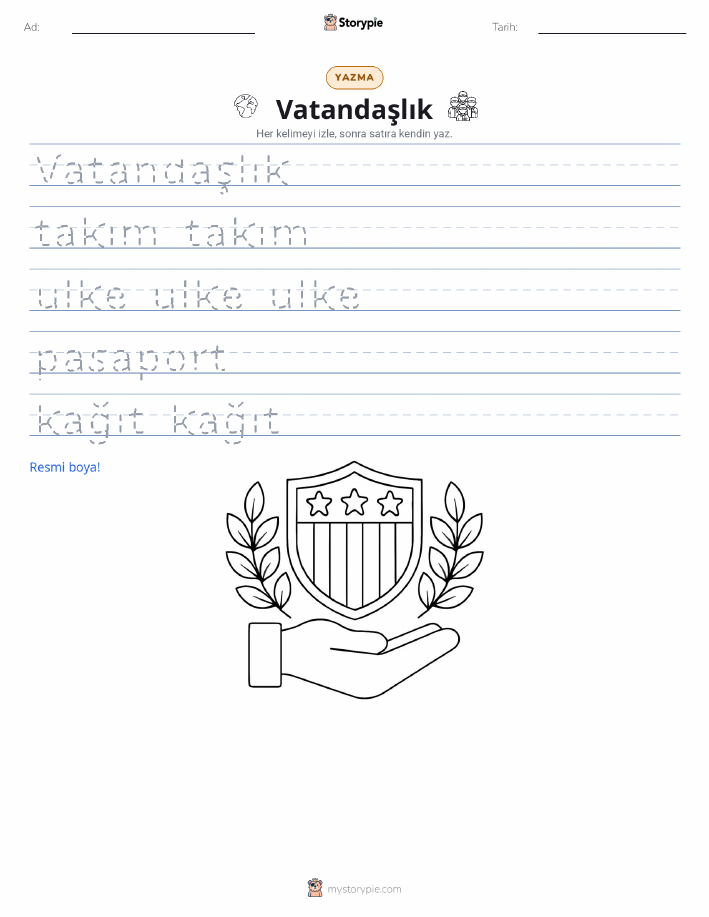 Yazma Pratiği